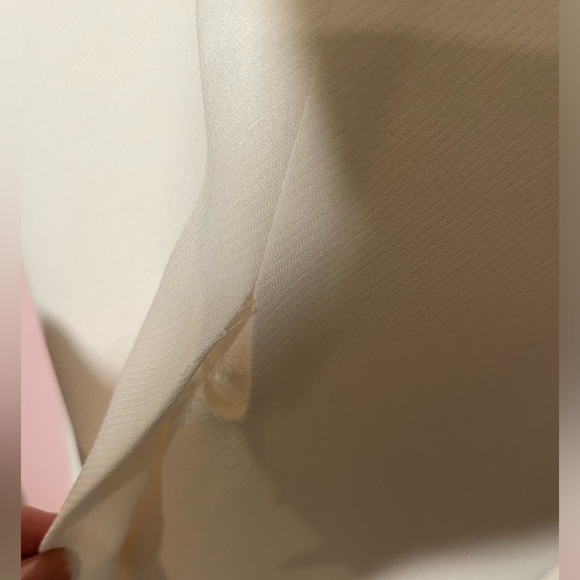 Le Suit Essentials Ivory Skirt Set Sz 10 - Picture 14 of 14